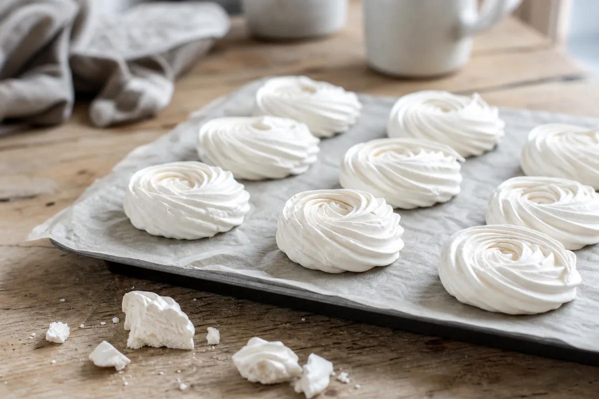 Réussir une meringue française croquante